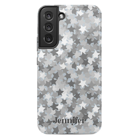 Stars Camo Custom Name Galaxy Case