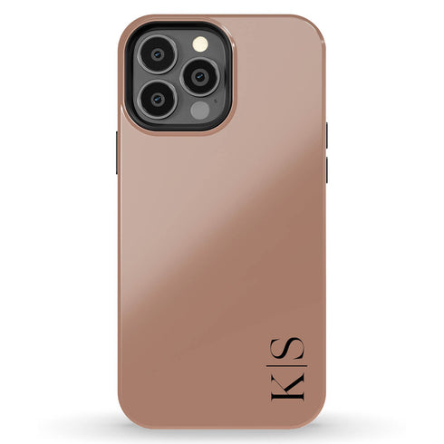 Custom Initials iPhone Case - Vertical