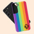 LGBTQ Pride Rainbow Custom Monogram Galaxy Case
