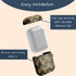 Golden Leaves Custom Name AirPods Case
