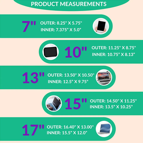 Custom Initials Laptop Sleeve - Centered