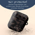 Dark Tortoiseshell Custom Initials AirPods Case