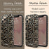 Metallic Leopard Personalized Name iPhone Case