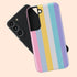 Pastel Rainbow Custom Name Galaxy Case