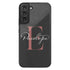 Monogram Personalized Solid Black Galaxy Case
