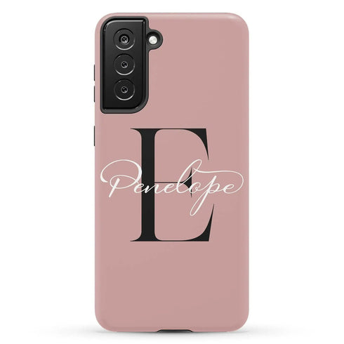 Monogram Personalized Solid Galaxy Case