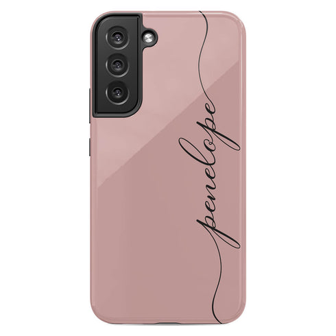 Personalized Name Calligraphy Galaxy Case
