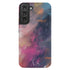Colorful Abstract Oil Paint Custom Initials Galaxy Case