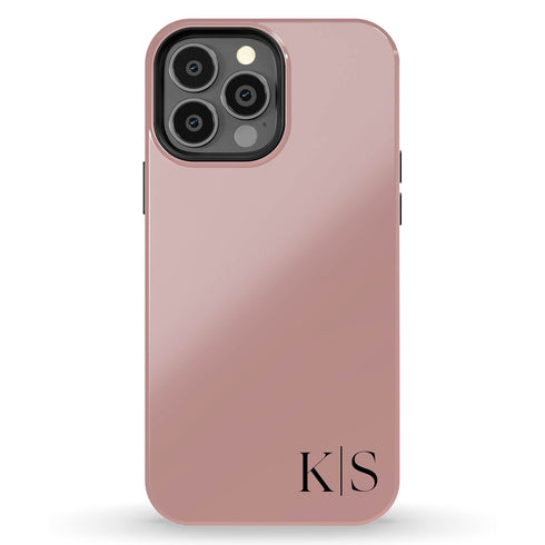 Custom Initials iPhone Case - Edge