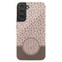 Spotted Dots Personalized Monogram Galaxy Case