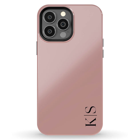 Custom Initials iPhone Case - Vertical