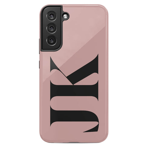 Oversized Custom Initials Galaxy Case