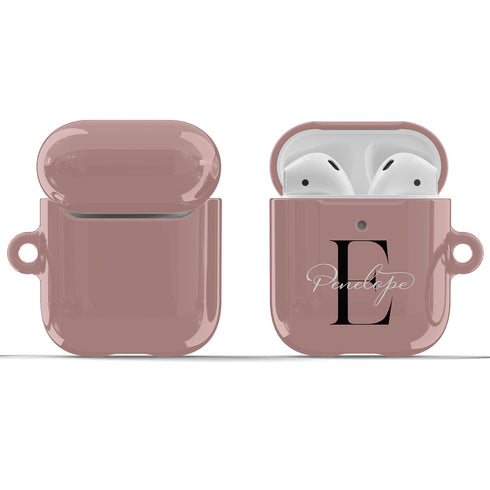 Monogram Personalized Solid AirPods Case