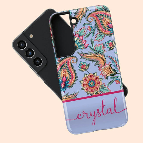 Oriental Paisley Personalized Galaxy Case