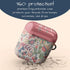 Cute Butterflies Custom Name AirPods Case