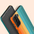 Orange & Teal Rainbow Custom Name Galaxy Case