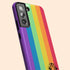 LGBTQ Pride Rainbow Custom Monogram Galaxy Case