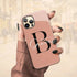Monogram Personalized Solid iPhone Case