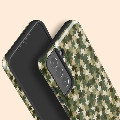 Stars Camo Custom Name Galaxy Case