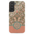 Boho Folk Art Floral Monogram Galaxy Case
