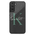 Monogram Personalized Solid Black Galaxy Case