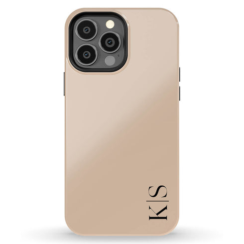Custom Initials iPhone Case - Vertical