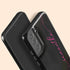 Personalized Name Calligraphy Galaxy Case - Black & Hot Pink