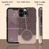 Spotted Dots Personalized Monogram iPhone Case