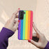LGBTQ Pride Rainbow Custom Name Galaxy Case