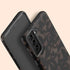 Dark Tortoiseshell Custom Initials Galaxy Case
