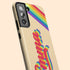 LGBTQ Pride Custom Light Retro Name Galaxy Case