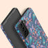 Paisley Peacock Custom Name Galaxy Case