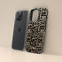 Metallic Leopard Personalized Name iPhone Case