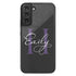 Monogram Personalized Solid Black Galaxy Case
