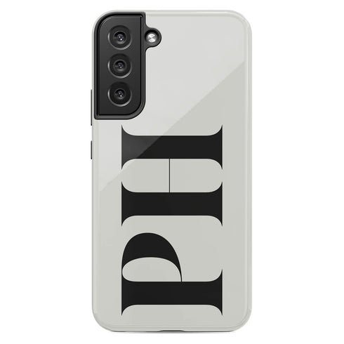 Oversized Custom Initials Galaxy Case