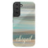 Acrylic Brushstrokes Custom Name Galaxy Case