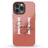 Monogram Personalized Light Solid iPhone Case
