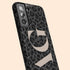 Oversized Leopard Custom Initials Galaxy Case
