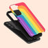 LGBTQ Pride Flag Rainbow Custom Name Galaxy Case