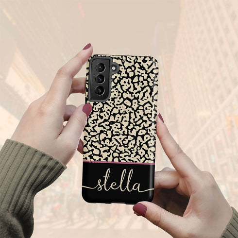 Abstract Patterns Personalized Name Galaxy Case
