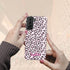 Light Leopard Personalized Name Galaxy Case