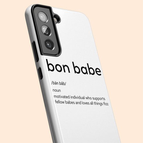 Bon Babe Custom Name Galaxy Case