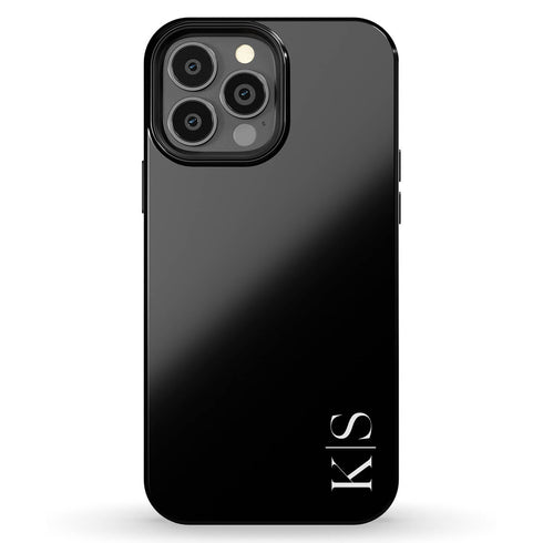 Custom Initials iPhone Case - Vertical