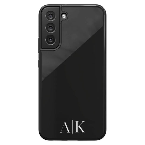 Custom Initials Galaxy Case - Centered