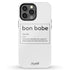 Bon Babe Custom Name iPhone Case
