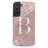 Cherry Blossom Monogram Personalized Galaxy Case