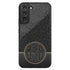 Dark Leopard Round Monogram Galaxy Case