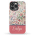 Cute Butterflies Custom Name iPhone Case