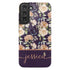 Blooming Flowers Custom Name Galaxy Case