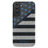Diagonal American Flag Custom Name Galaxy Case